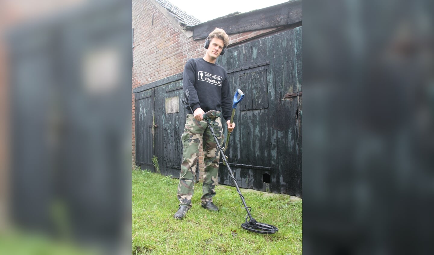 Vrijwilliger Jimmy Reijerse raakte als kind geïnteresseerd in geschiedenis toen hij op het strand Romeins aardewerk vond.