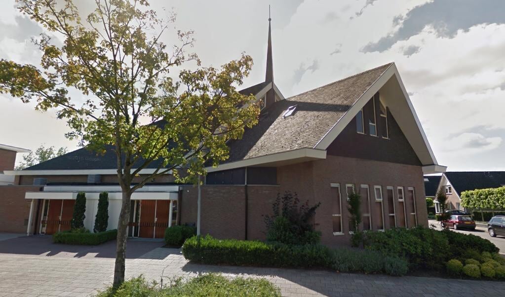 De Oud Gereformeerde Gemeente in Barneveld  (beeld  Google Streetview)