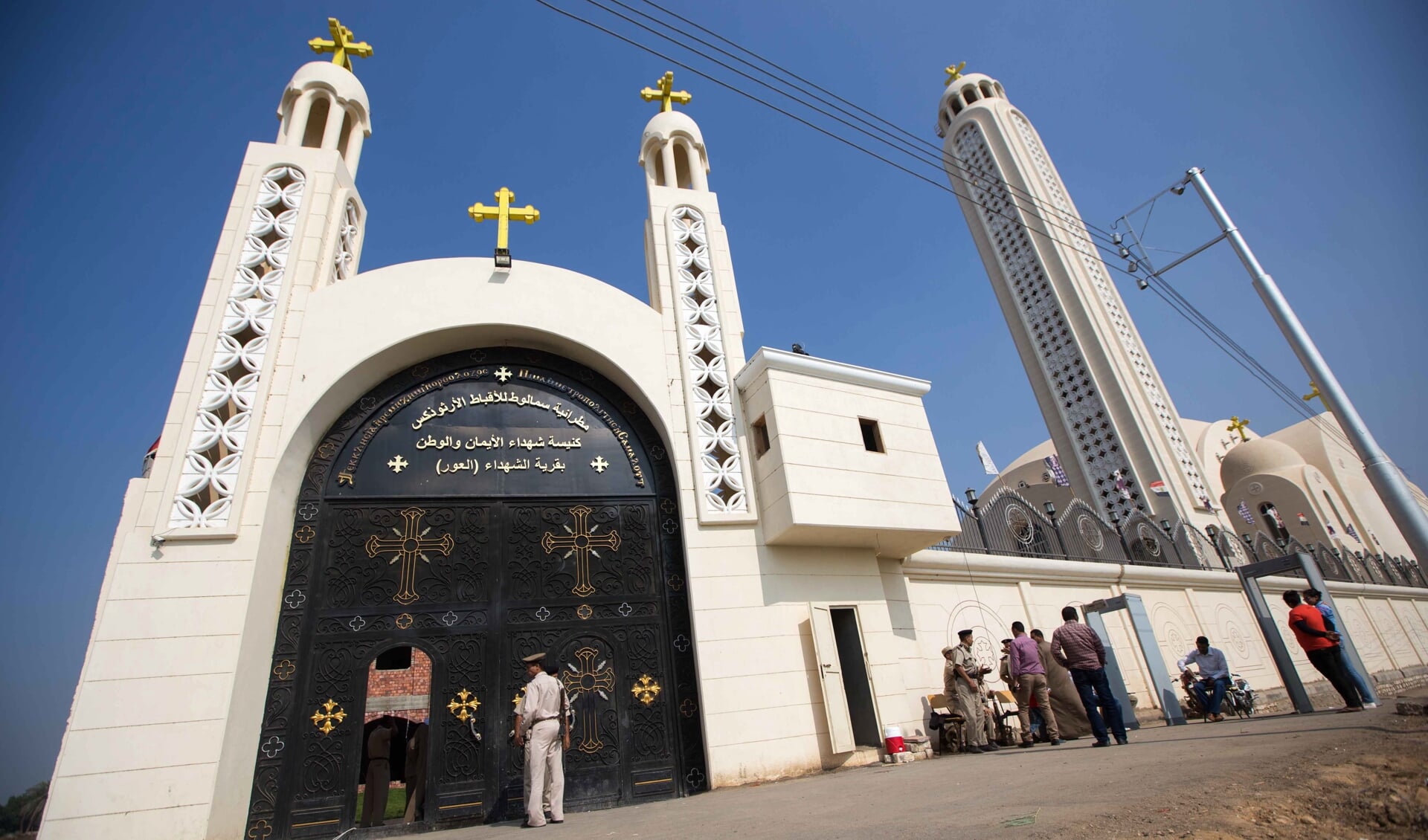 De koptische kerk in Al-Our.