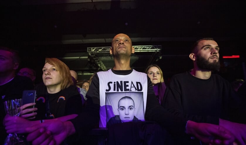 Fans van Sinead O'Connor bij een concert in Boedapest, december vorig jaar.