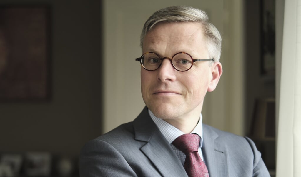 Kampen, 2 maart 2020. Arnold Huijgen is theoloog en hoogleraar systematische theologie aan de Theologische Universiteit Apeldoorn. (beeld Dick Vos)