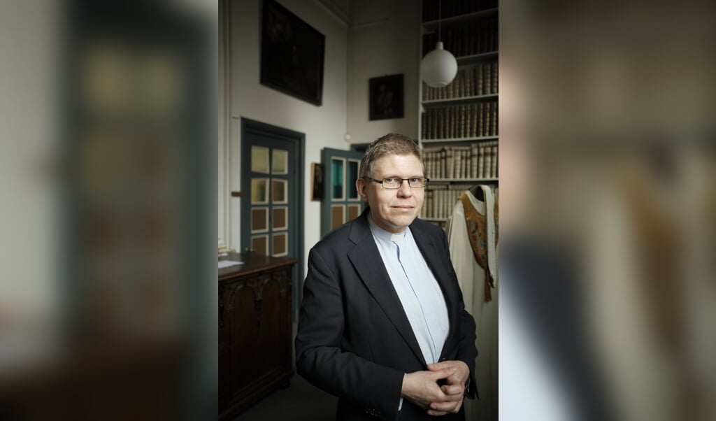 Bernd Wallet is op 15 februari 2020 verkozen tot aartsbisschop van de Oud-Katholieke Kerk in Nederland.  (beeld Dick Vos)