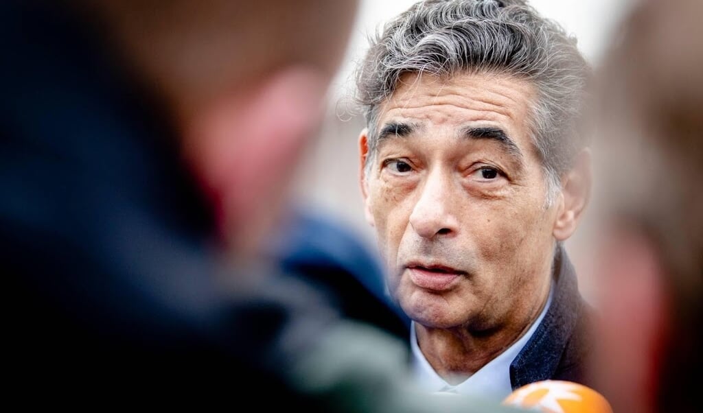 2020-01-17 10:19:52 VUGHT - Advocaat Gerard Spong staat de pers te woord bij de penitentiaire inrichting (PI) in Vught na een bezoek aan de voormalige Tilburgse coffeeshophouder Johan van Laarhoven. ANP SEM VAN DER WAL (beeld anp)