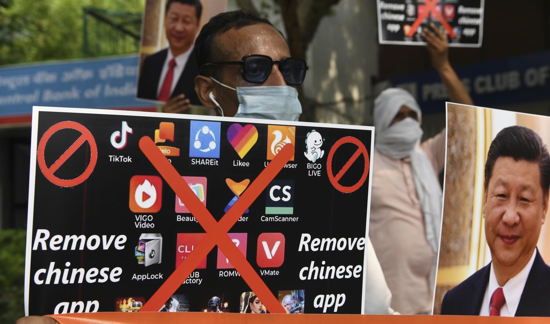 India verbiedt 59 populaire apps die in China zijn gemaakt.