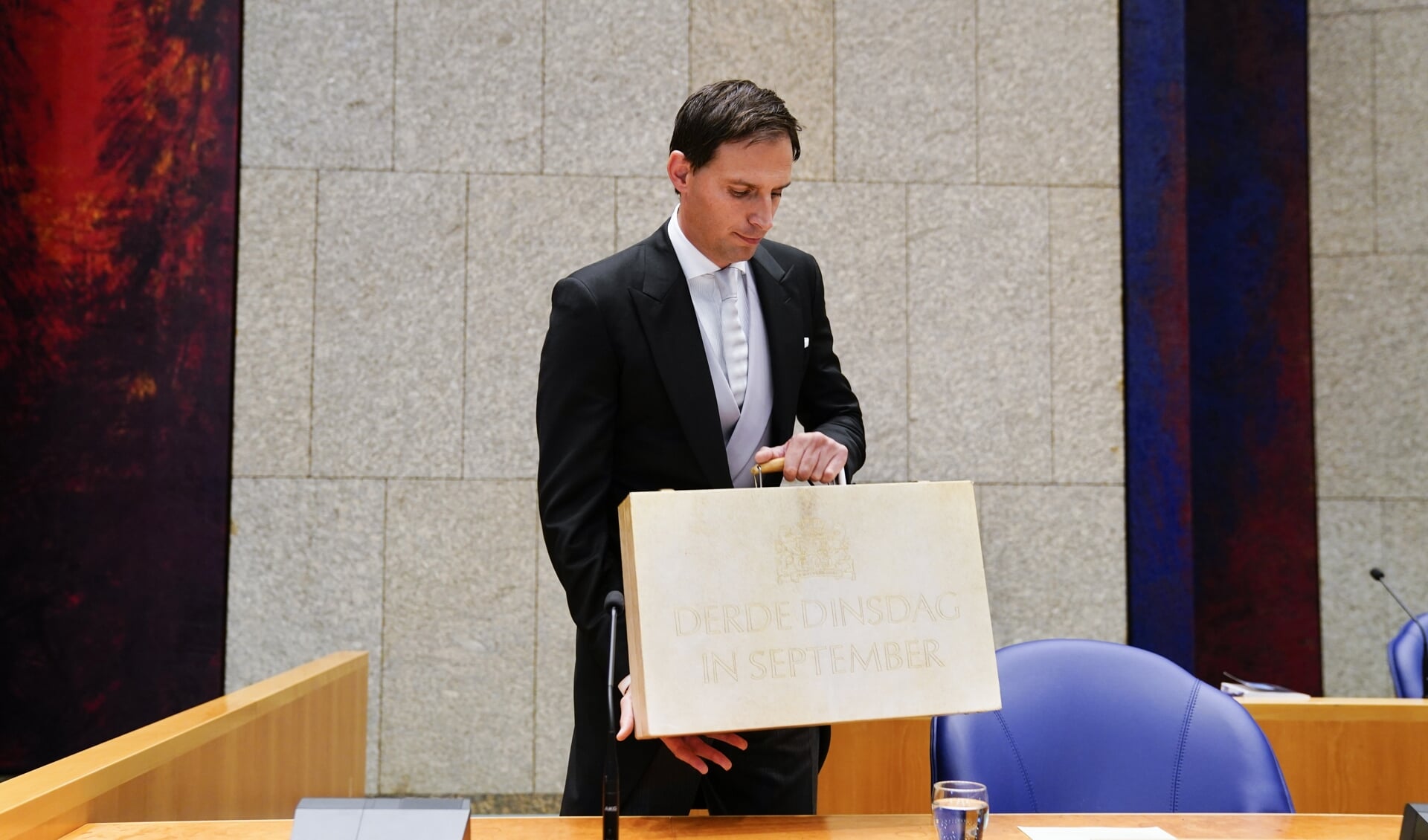 Minister Wopke Hoekstra van Financiën. De begroting voor ontwikkelingssamenwerking is volgens hulporganisaties 'beschamend' laag.