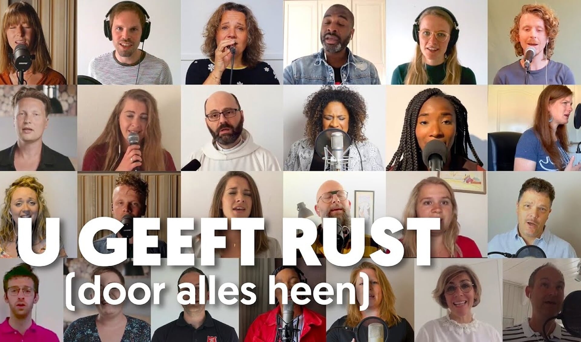Opwekking U Geeft Rust ‘U geeft rust’, het onlinelied voor coronatijd, krijgt plek in