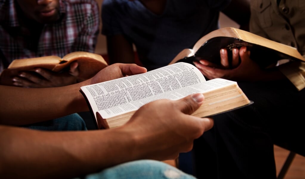 'Bijbellezen is je de woorden opnemen, indrinken. En ze innerlijk omvormen, en je erdoor laten omvormen.' (beeld iStock / Getty Images)