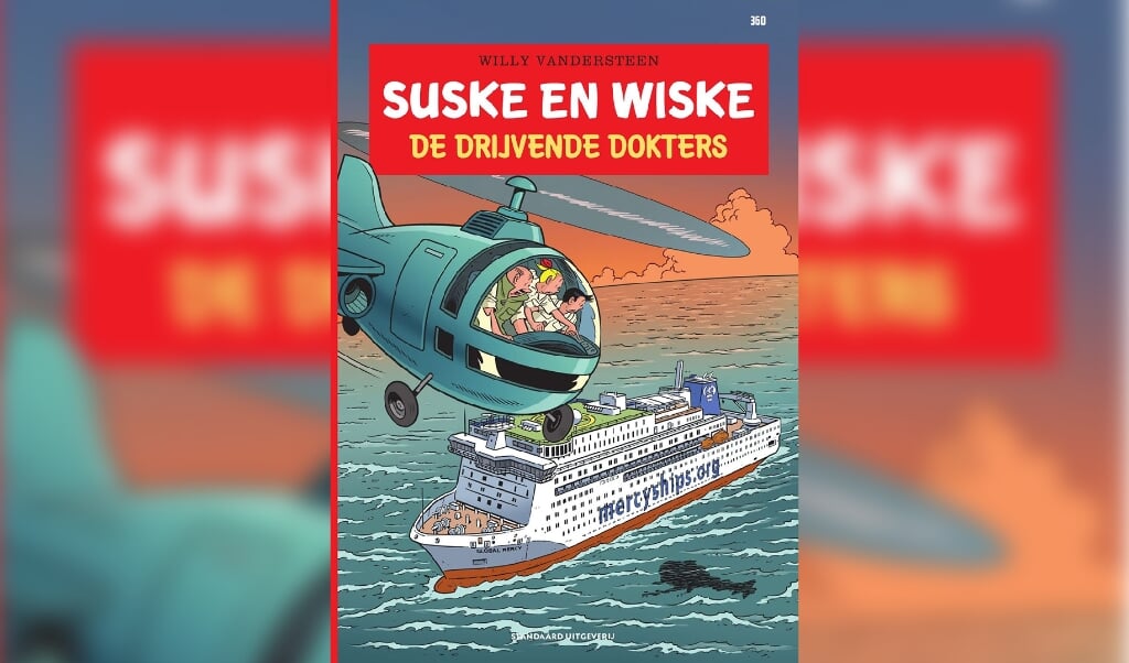 Mercy Ships Holland hoopt dat de lezers van de strip geraakt worden door hun missie. (beeld mercy ships)