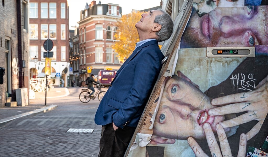 Michael Ignatieff: 'De schrijvers van de Psalmen wisten wat het is om te snakken naar troost, om wanhopig te zijn, of eenzaam.' (beeld Martin Waalboer)