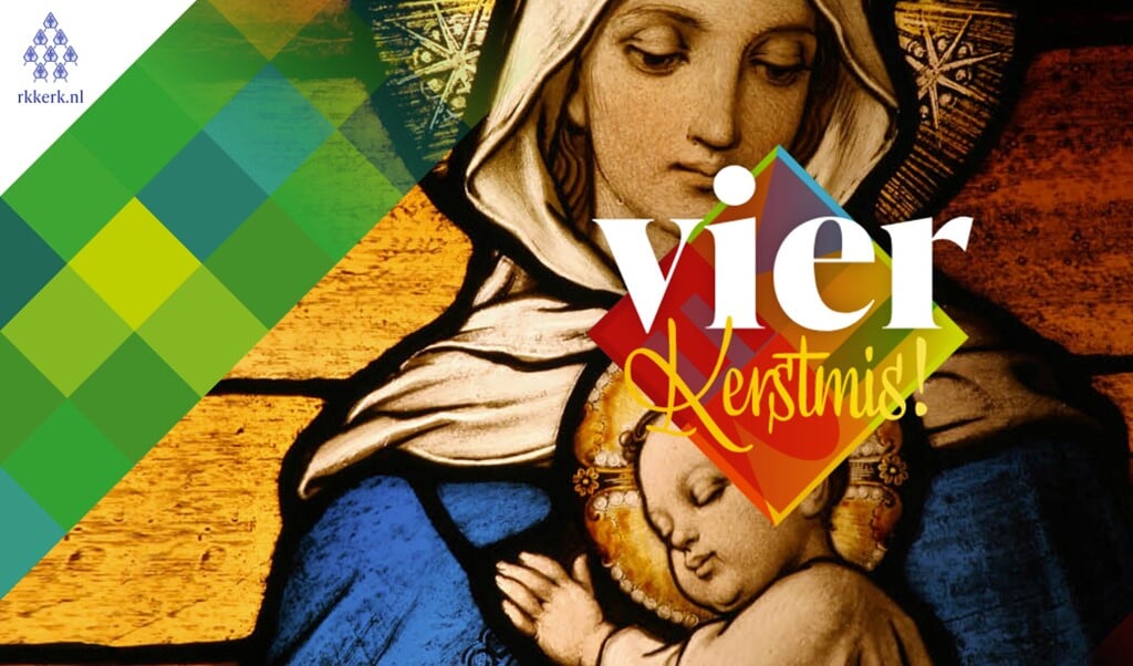 De campagne 'Vier Kerstmis!' van de Rooms-Katholieke Kerk in Nederland.  (beeld nd)