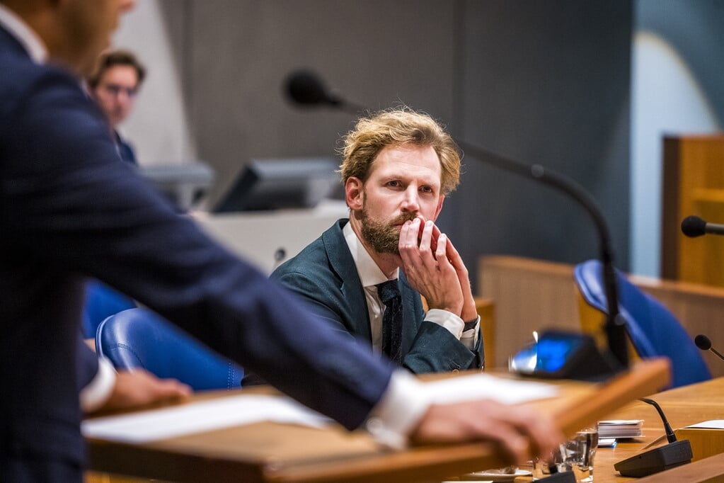 Demissionair Staatssecretaris van Sociale Zaken en Werkgelegenheid Dennis Wiersma (VVD). (beeld anp / lex van Lieshout)