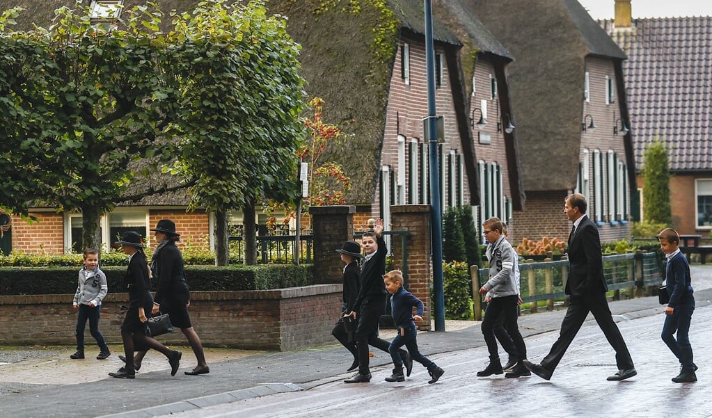 De Hersteld Hervormde Kerk, het op één na grootste bevindelijk-gereformeerde kerkgenootschap, kiest voor een andere lijn. (beeld anp / Vincent Jannink)