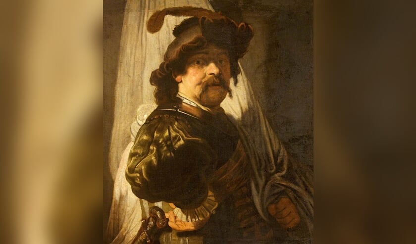 De Vaandeldrager van Rembrandt van Rijn.  (beeld wikipedia)
