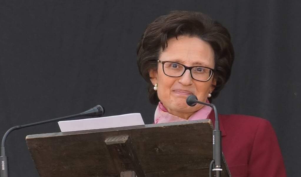 De Catalaanse exegete Nuria Calduch-Benages, secretaris van de Pauselijke Bijbelcommissie. (beeld Youtube)