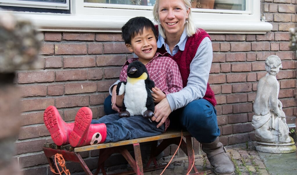 Hannah is dankbaar voor de vreugde en liefde die Timo haar geeft en in wat zij op haar beurt voor hem kan betekenen. (beeld Hans-Lukas Zuurman)