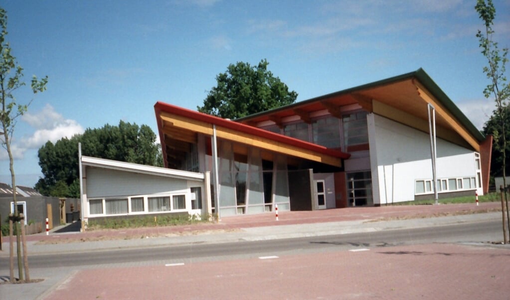 Kerkgebouw Het Brandpunt van de oecumenische geloofsgemeenschap in Amersfoort-Noord.  (beeld wikipedia)