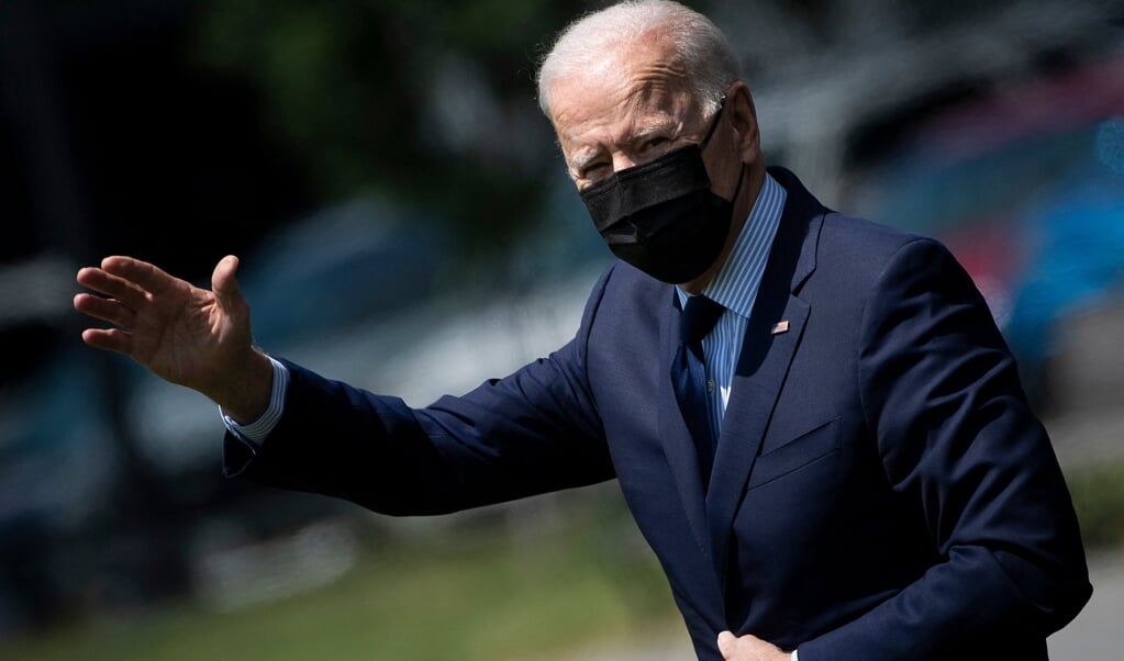 President Joe Biden wil weten of het covid-virus toch uit een Chinees laboratorium kan zijn ontsnapt. (beeld afp / Brendan Smialowski)