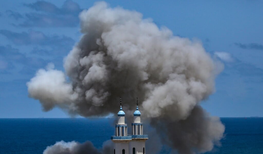 De geheime diensten spelen een grote rol bij de Israëlische aanvallen en liquidaties in Gaza. (beeld epa / Mohammed Saber)