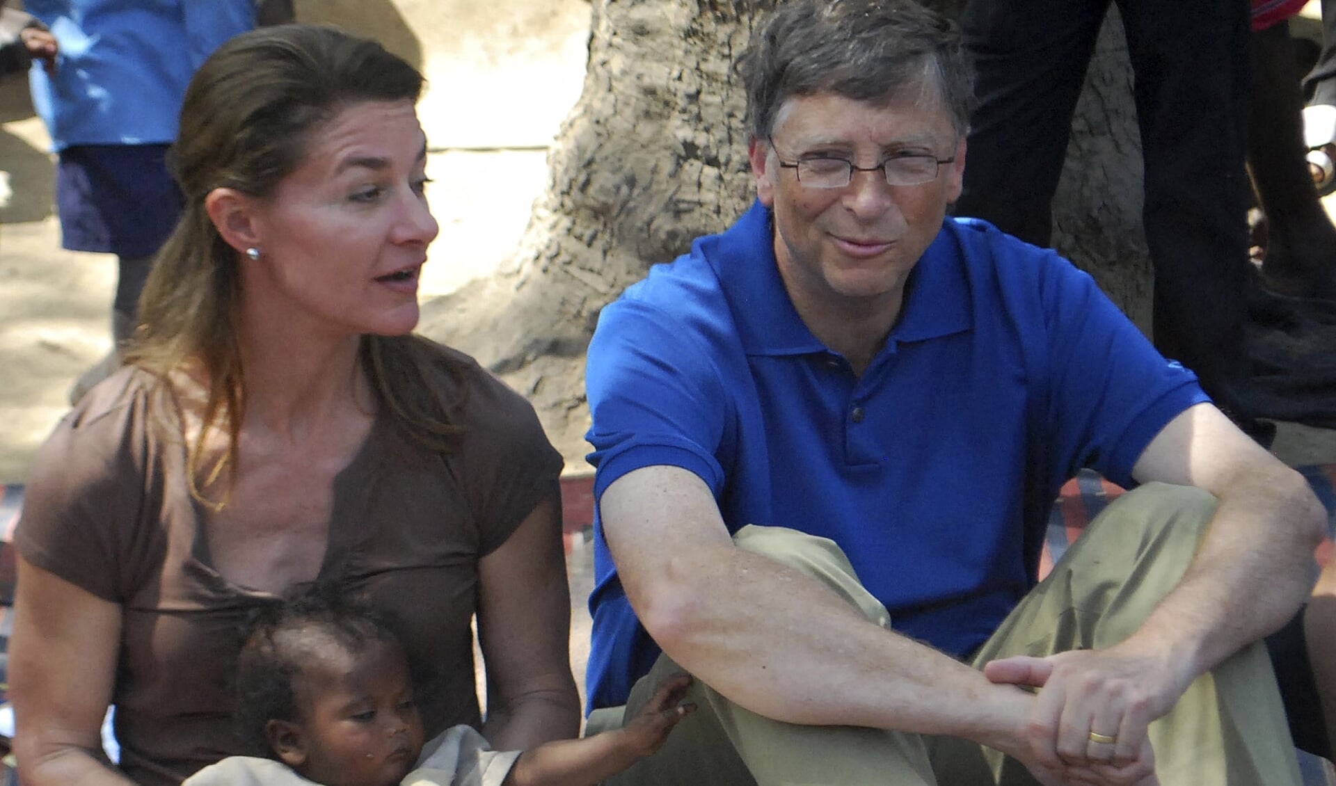 Melinda en Bill Gates tijdens een bezoek aan India, in 2011.