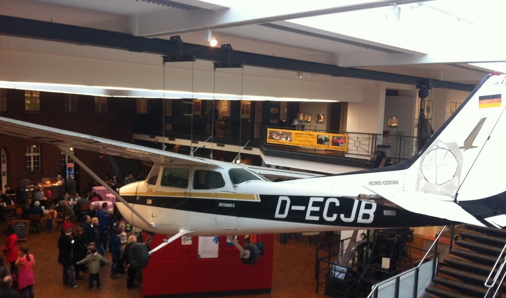 De Chesna waarmee Rust naar de Sovjet-Unie vloog, is te zien in het Deutsches Technikmuseum Berlin. (beeld wikipedia)