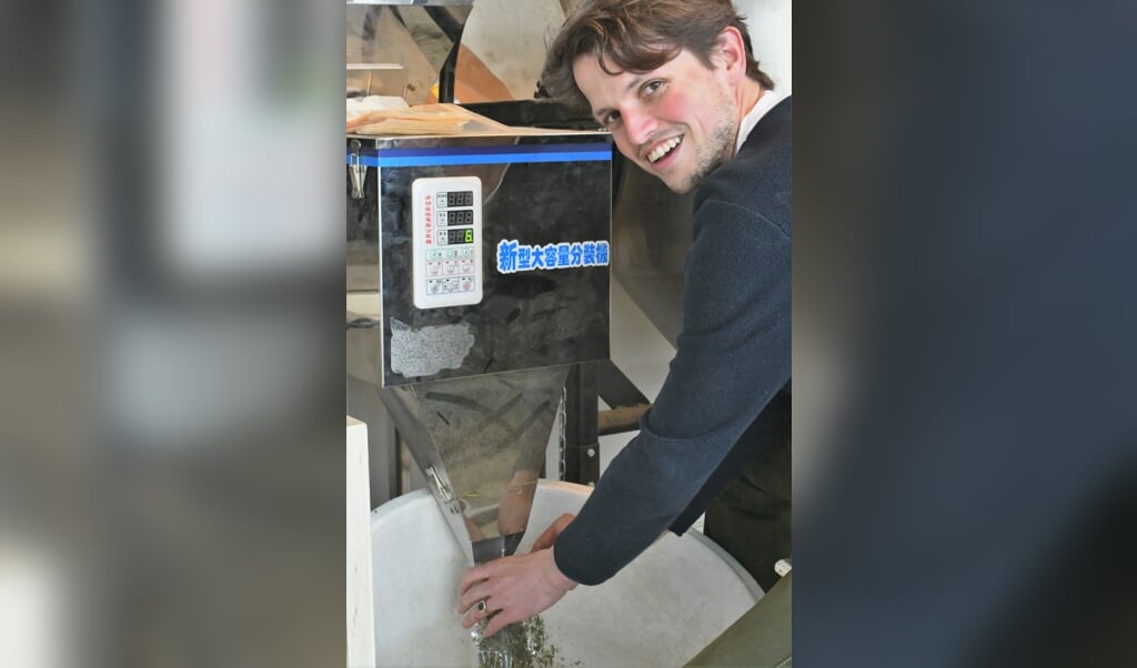 Matthijs Westerwoudt van Wilder Land: 'We proberen bij te dragen aan herstel van biodiversiteit.' (beeld Theo Haerkens)