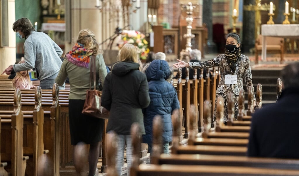 Arenda Haasnoot: 'Wie dien je nou in de kerk, je eigen naam of die van Christus?’ (beeld anp / Jeroen Jumelet)