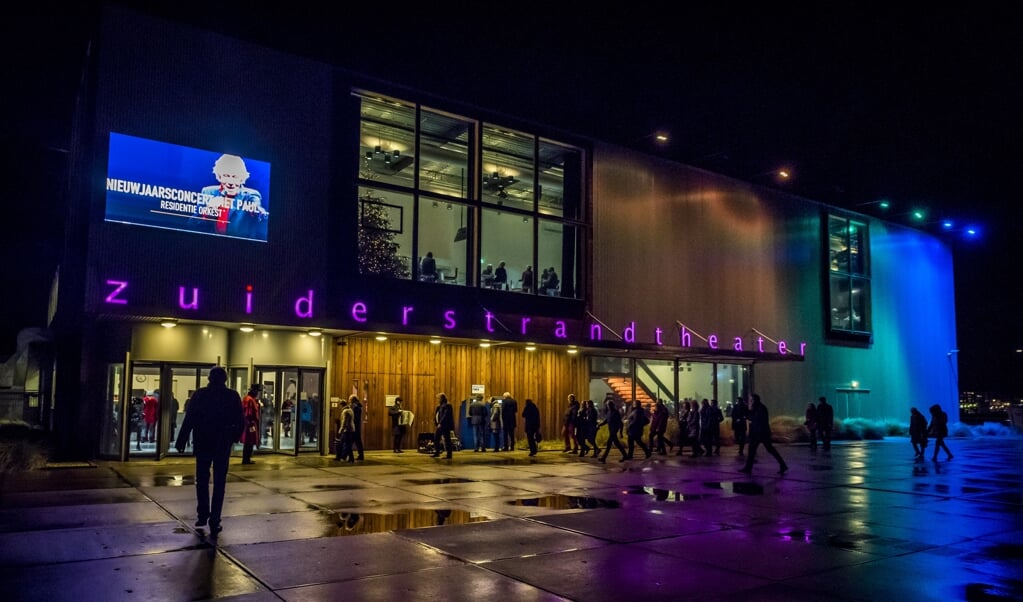 2018-01-05 00:00:00 DEN HAAG - Exterieur van het Zuiderstrandtheater. ANP KIPPA LEX VAN LIESHOUT (beeld anp / Kippa Lex van Lieshout)