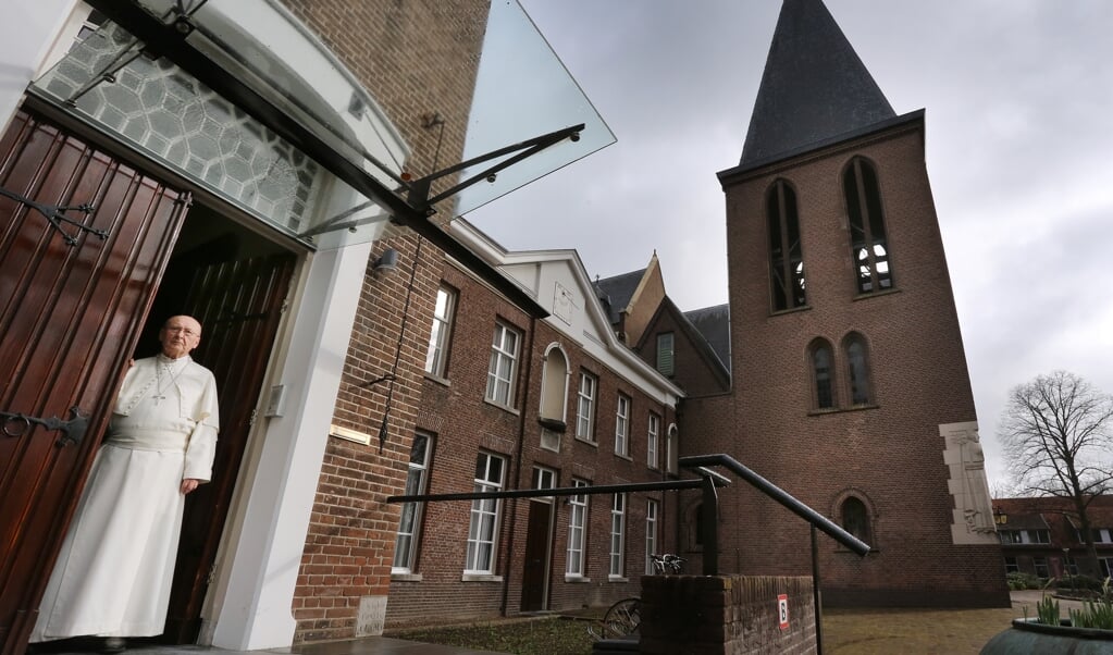 Abt Denis Hendrickx: 'Norbertus verzette zich tegen wat we nu de verburgerlijking van de kerk zouden noemen.' (beeld Ramon Mangold)