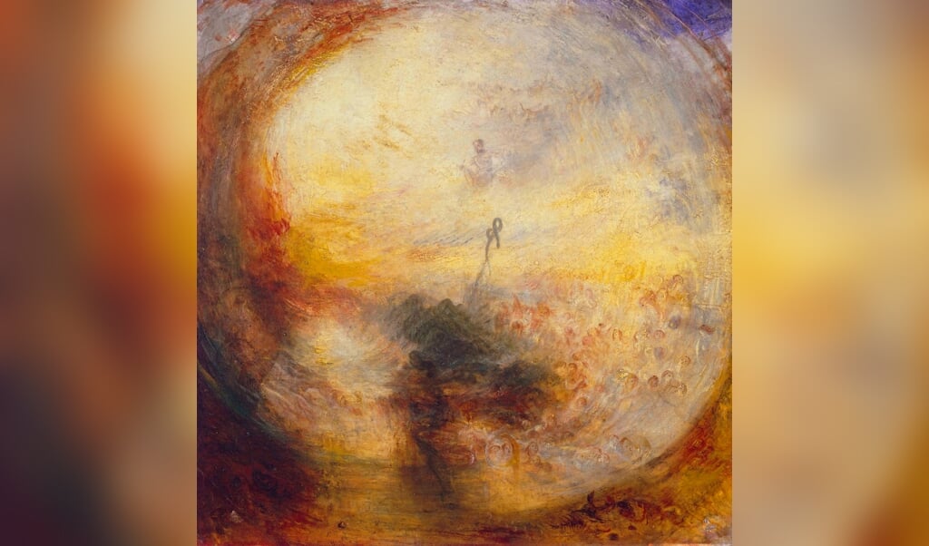 Light and Colour (Goethe's Theory) - the Morning after the Deluge - Moses Writing the Book of Genesis (beeld tate britain)