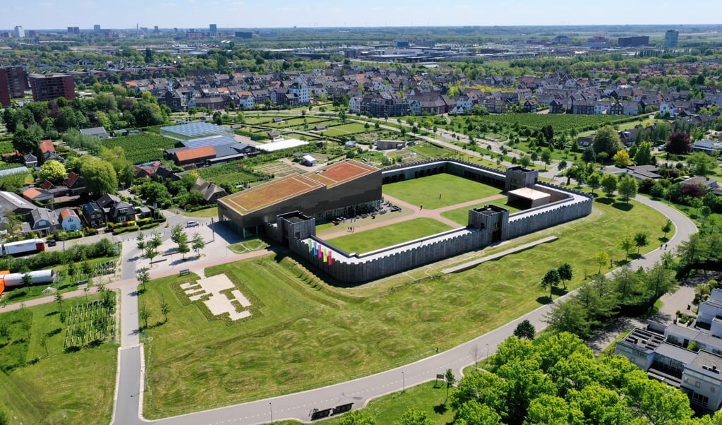 Castellum Hoge Woerd, een reconstructie van een Romeins fort in de gemeente Utrecht. Vanuit dit fort bewaakten ruim 2000 jaar geleden Romeinse soldaten de Rijn. (beeld Provincie Zuid-Holland)