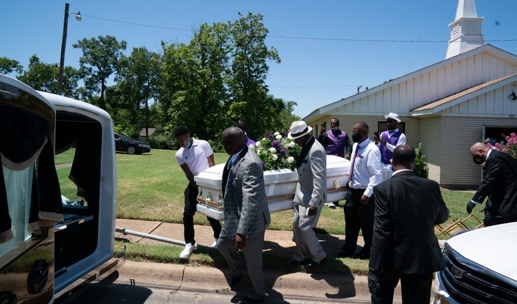 In de Amerikaanse staat Texas verbiedt een recente grondwetswijziging de sluiting van kerken door de overheid. (beeld afp / Bryan R. Smith)