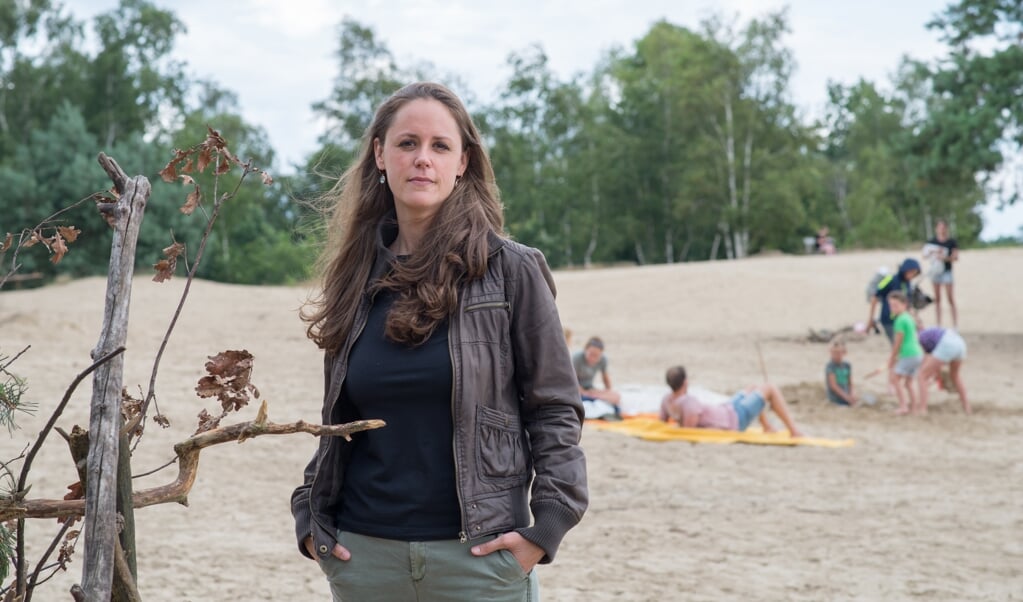 Marlies Zuelen weet uit ervaring hoe belangrijk het is snel een wc in de buurt te hebben, ook in natuurgebieden. (beeld Hans-Lukas Zuurman)