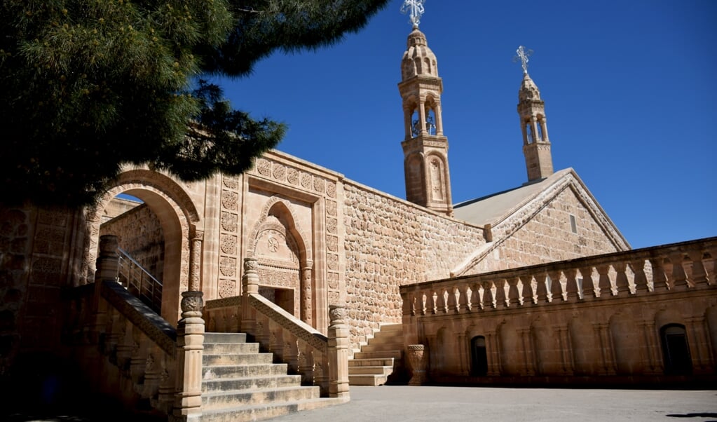 Het Mor Gabriël-klooster uit Turkije, gebouwd in 397, is het oudste nog functionerende christelijke klooster ter wereld. Het hoofd van het klooster werd eerder dit jaar veroordeeld omdat hij brood aan PKK-leden gaf. (beeld istock)