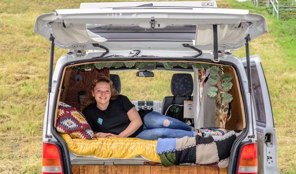 Nog deze maand vertrekt Silke voor een trip door Duitsland, Slovenië en Kroatië. (beeld Passievoortekstenfoto.nl)