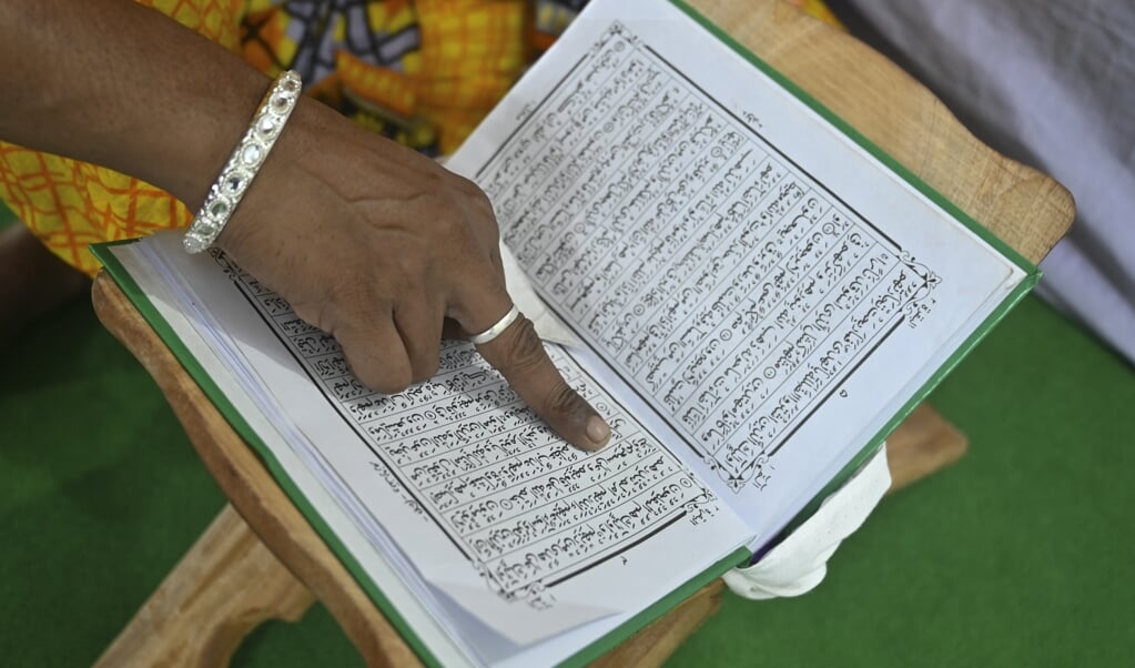 De studente deelde een parodie op de Koran. In Marokko is dat verboden. (beeld Munir uz Zaman / afp)