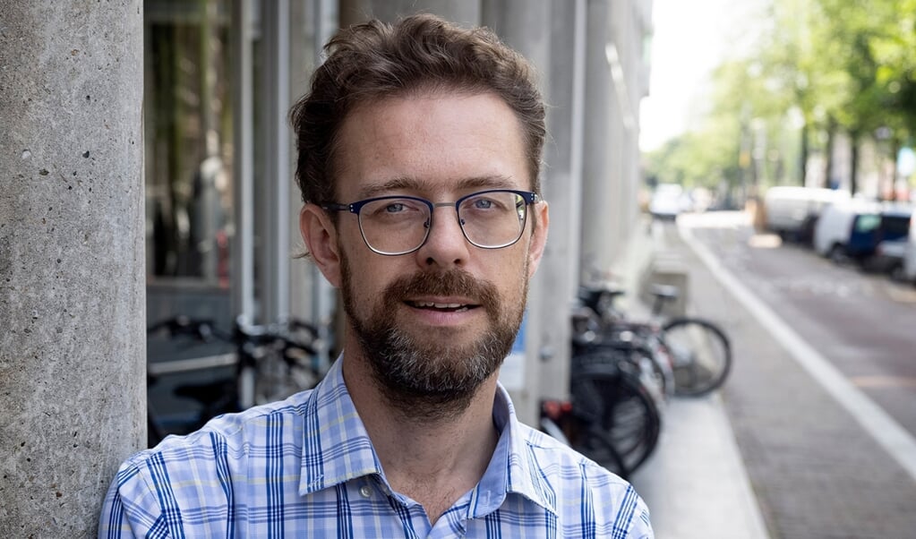 Bart Wallet: 'Het is onze taak als historici om op te staan en te spreken voor mensen die dat zelf niet meer kunnen' (beeld Bob Bronshoff)