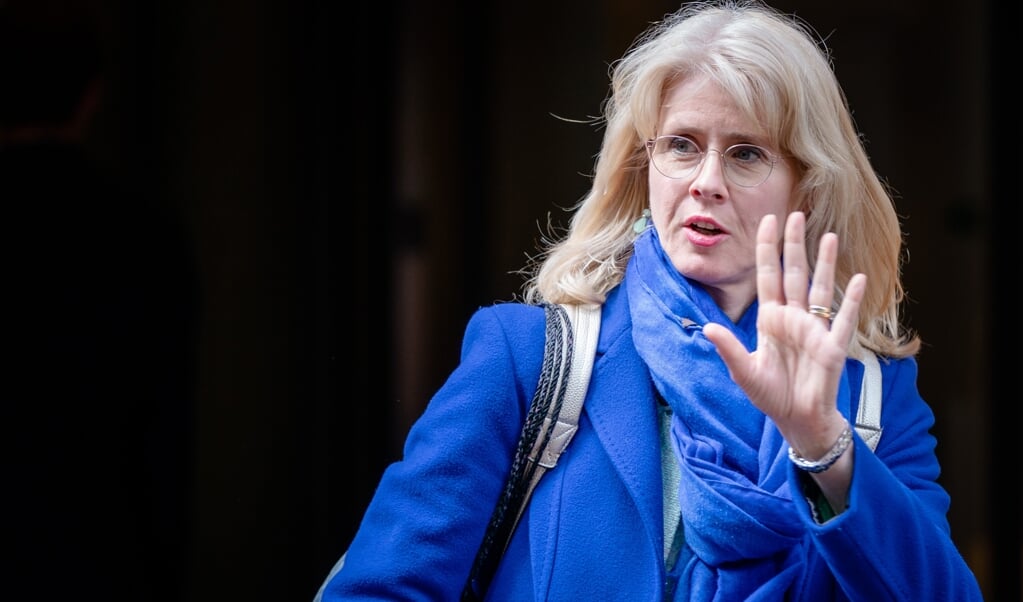 Mona Keijzer: ‘Mensen bang maken voor elkaar door nu weer op allerlei plekken toegangsbewijzen te vragen, is voor mij de bijl aan de wortel van samenleven.’ (beeld anp / Bart Maat)