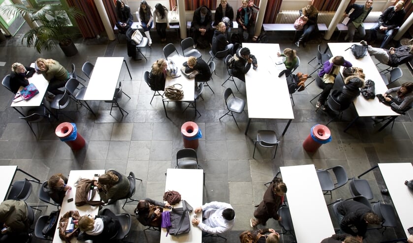 Kantine op een ROC te Leiden.
