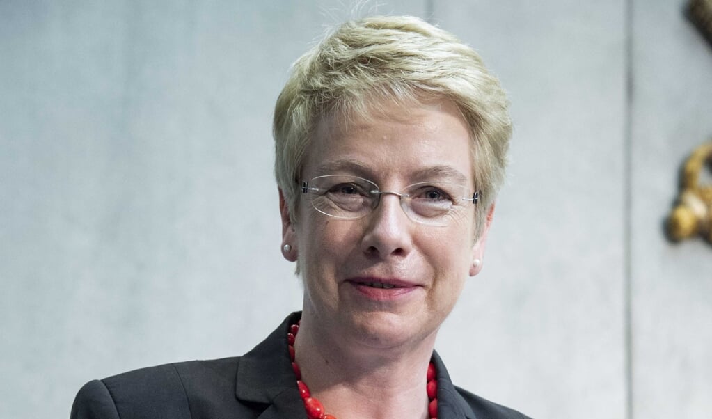 Myriam Wijlens, adviseur van de paus inzake seksueel misbruik en synodaliteit in het bestuur van de kerk. (beeld Cristian Gennari)