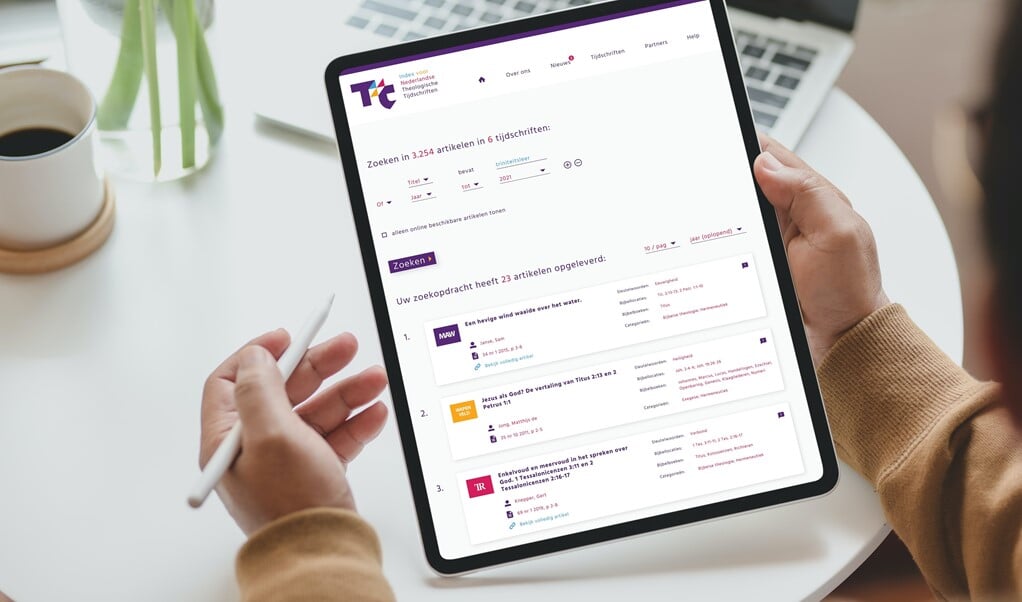 Het Evangelisch College heeft woensdag een online theologische database gelanceerd met ruim vijftienduizend artikelen uit twaalf Nederlandse theologische tijdschriften. (beeld ND)