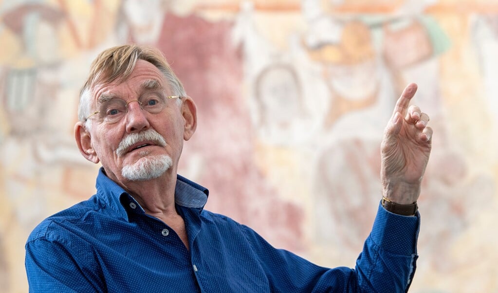 21 september promoveert de inmiddels tachtigjarige Alfred Bronswijk op het beeldverbod. (beeld Frank Uijlenbroek)