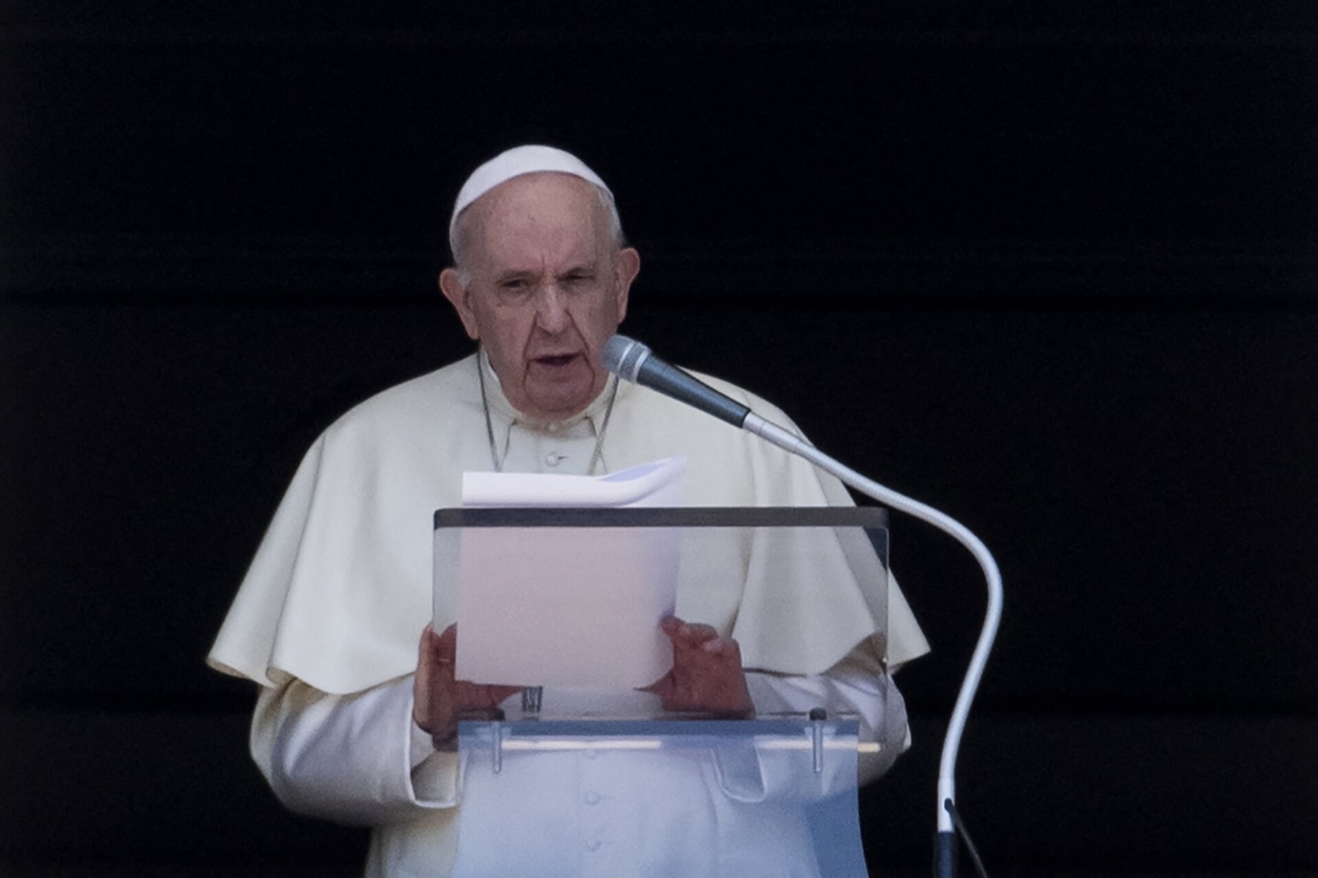 Paus Franciscus is een van de kerkleiders die een oproep ´om te luisteren naar de roep van de aarde´ ondertekende.