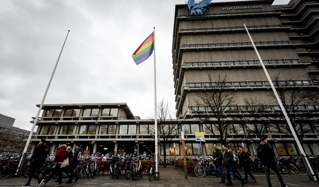 De Vrije Universiteit Amsterdam ontkent dat de academische onafhankelijkheid in het geding is. (beeld anp / Robin van Lonkhuijsen)