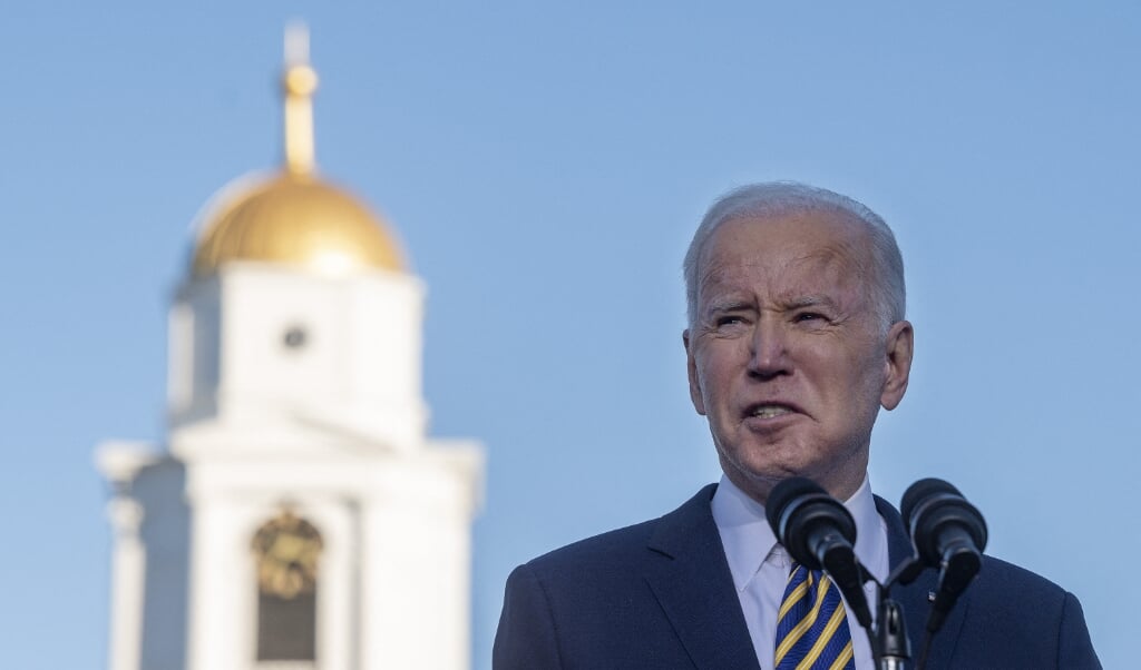 Biden pleit voor hervormingen die 'het onderdrukken' van stemgerechtigden moeten voorkomen. (beeld afp / Jim Watson)
