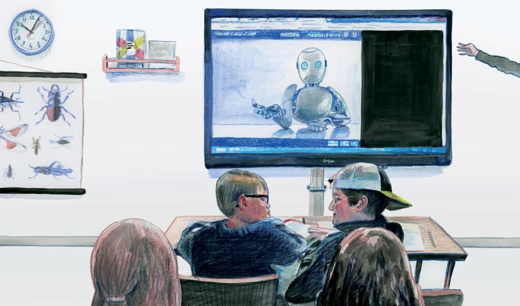 Christelijk geïnspireerde scholen zouden in de nabije toekomst niet alleen gefocust moeten zijn op leren maar ook op samen leven, vindt Bram de Muynck. (beeld Heina Dokter)