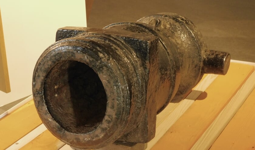Een van de mortieren die bisschop Von Galen van Münster (Bommen Berend) gebruikte bij de verovering van de stad.