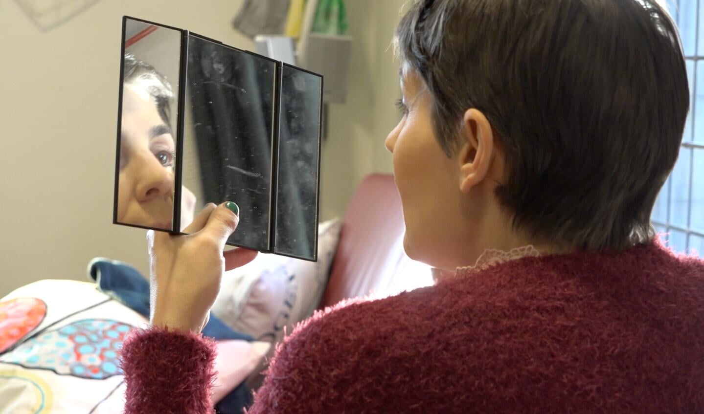 Zangeres Kinga Bán (beeld uit de documentaire)