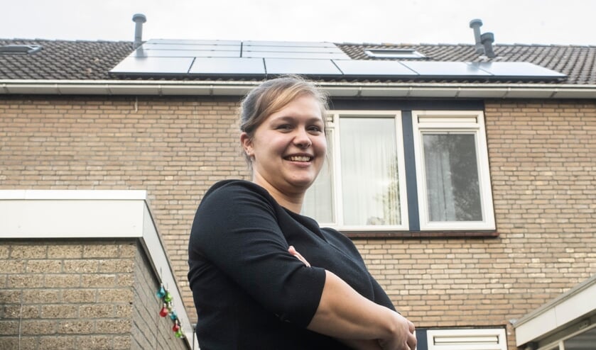Ellen Posthuma: ‘We hebben zonnepanelen op het dak en ons huis flink geïsoleerd.’ 