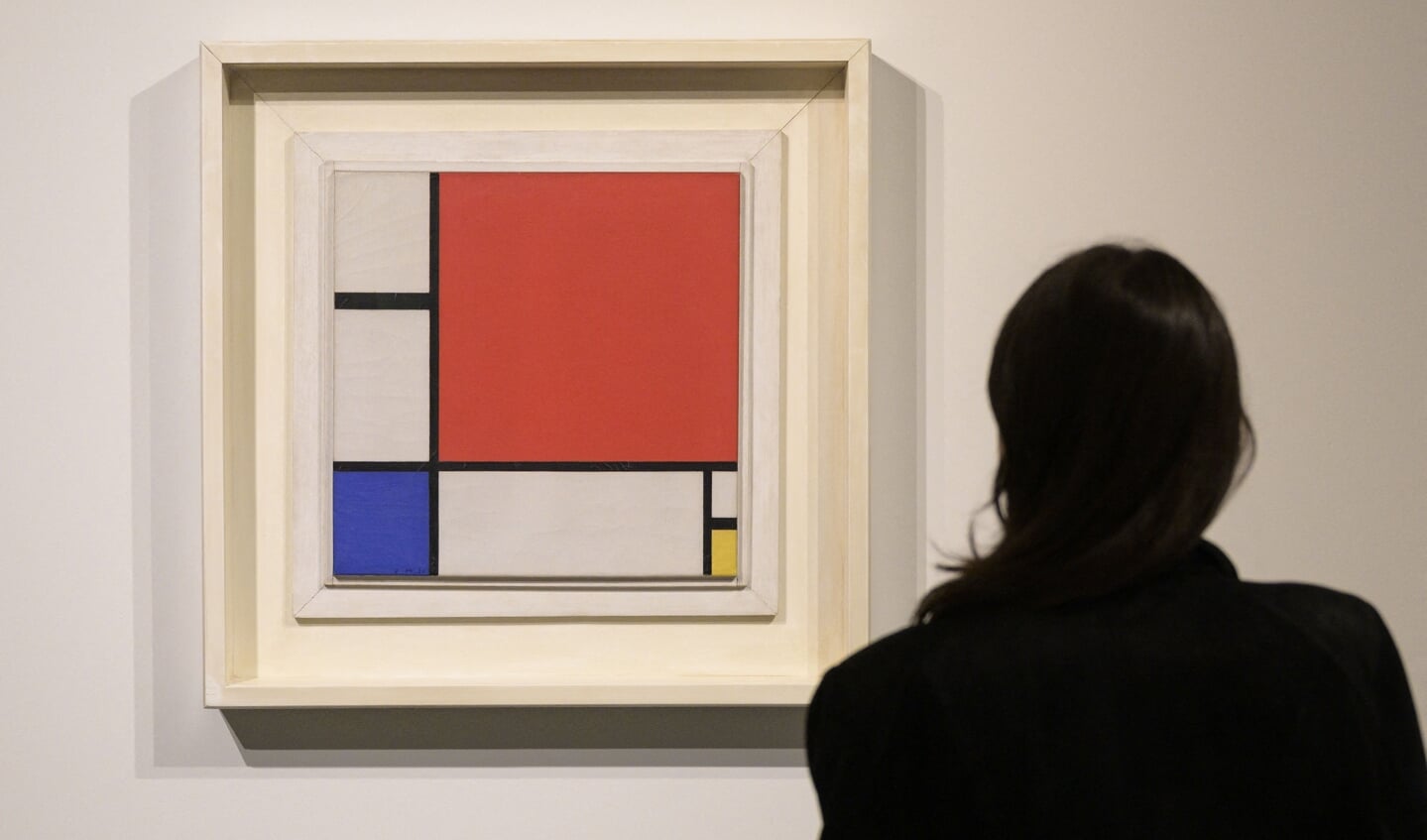 Composition No. II bij Sotheby's waar het werd geveild voor een recordbedrag.