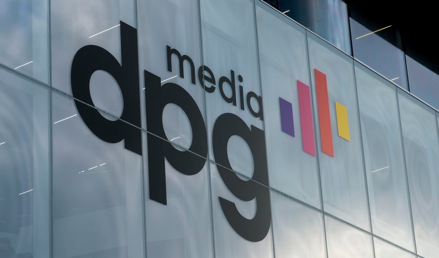 Het gebouw van DPG Media in Antwerpen.